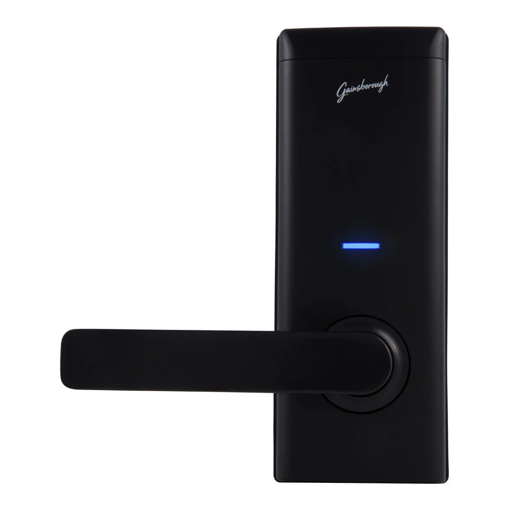 Gainsborough Mode Smart Entrance Lock Door Lever Black GMODENTBL - Image 3