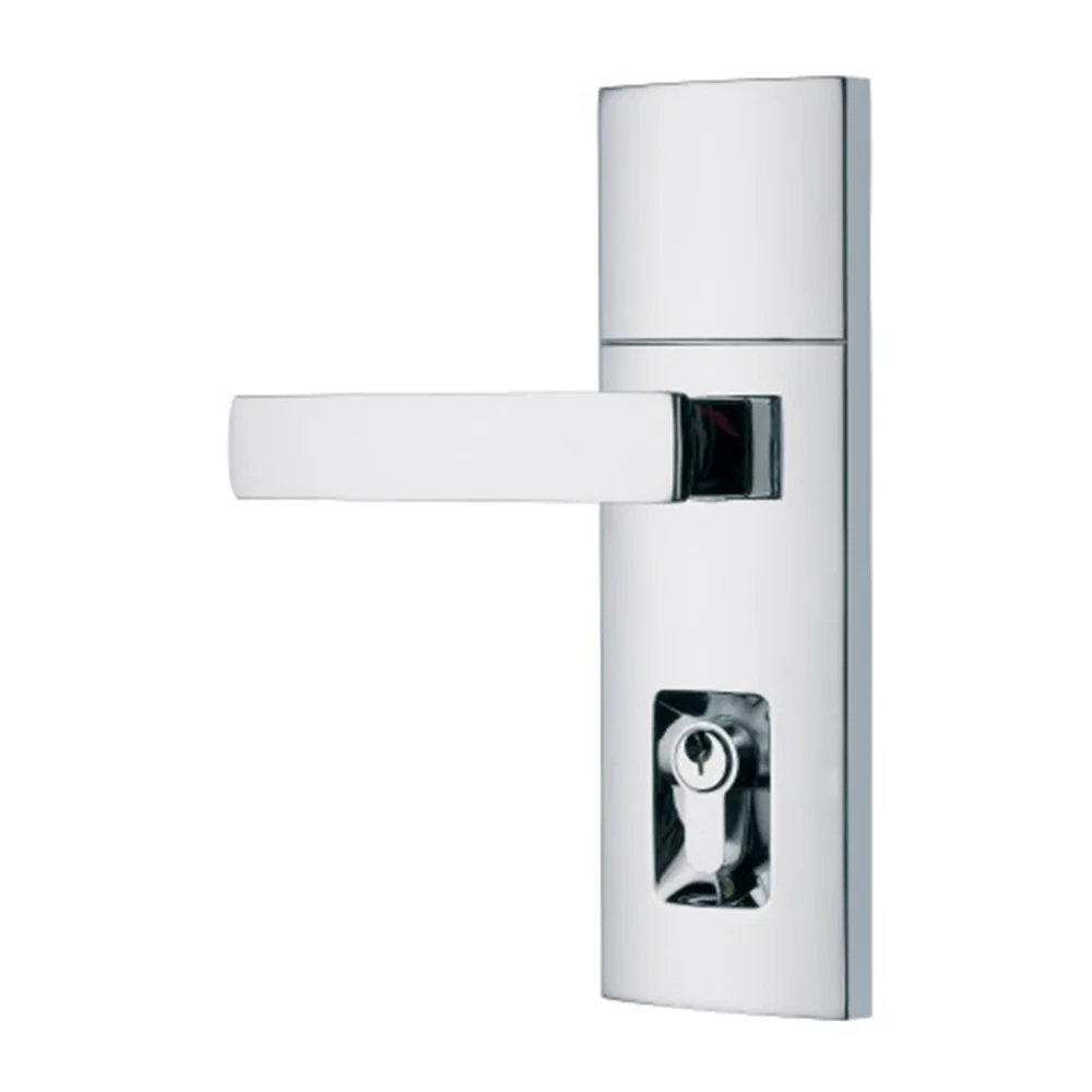 Gainsborough Trilock Angular Double Cylinder Entrance Lever Set - Available in Various Finishes - Image 3