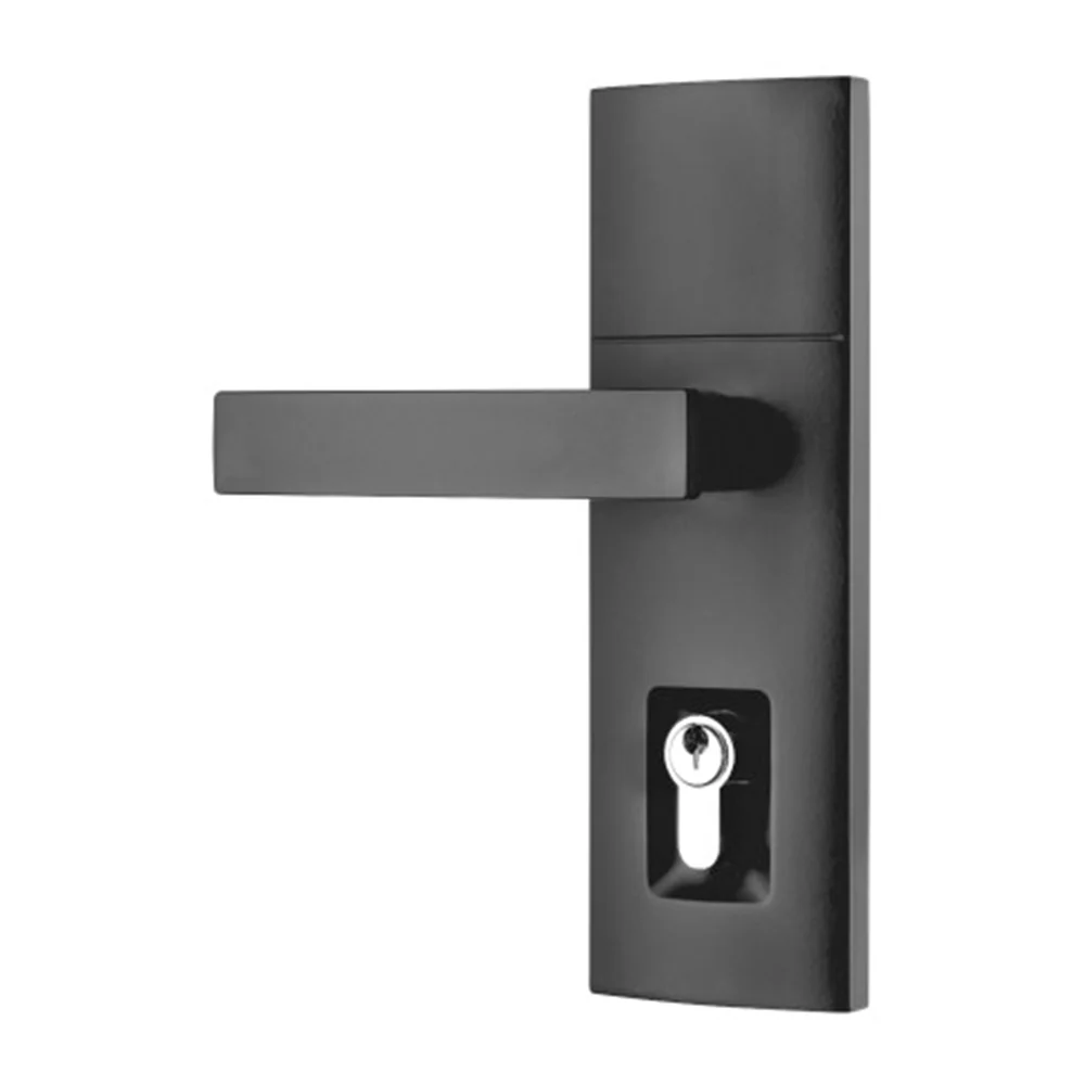 Gainsborough Trilock Angular Double Cylinder Entrance Lever Set - Available in Various Finishes - Image 4