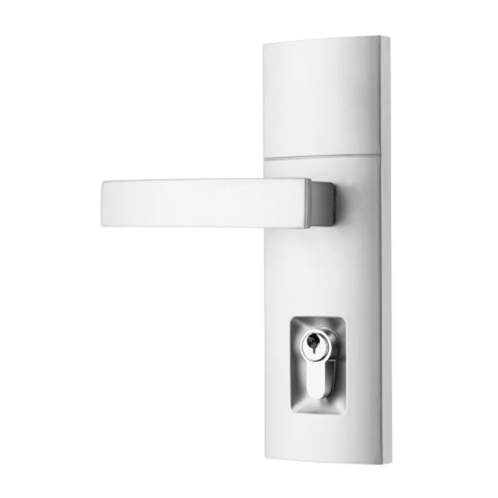 Gainsborough Trilock Angular Double Cylinder Entrance Lever Set - Available in Various Finishes - Image 5