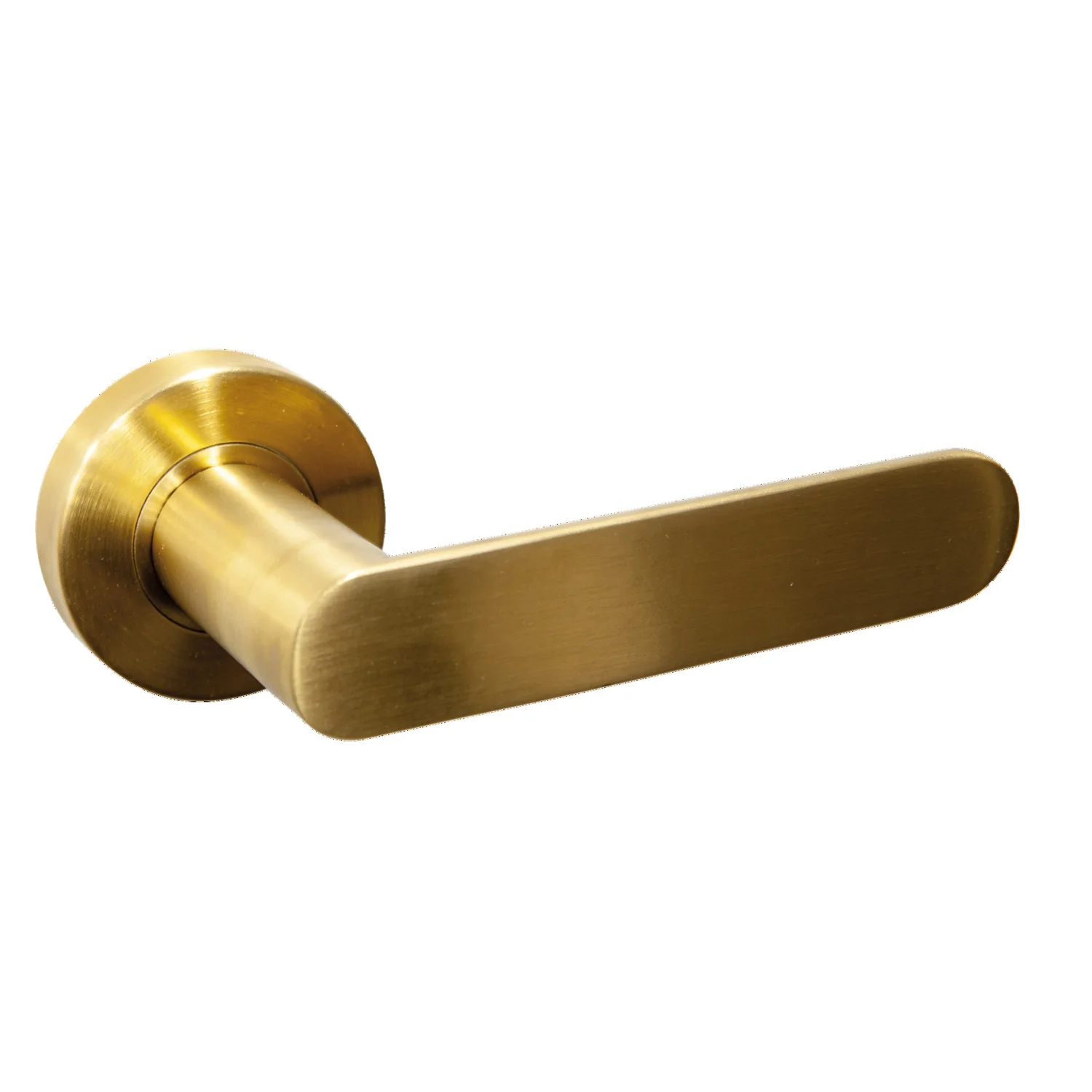 Hafele Seacliff Door Lever Handle on Round Rose - Available in Passage and Privacy Set - Image 5