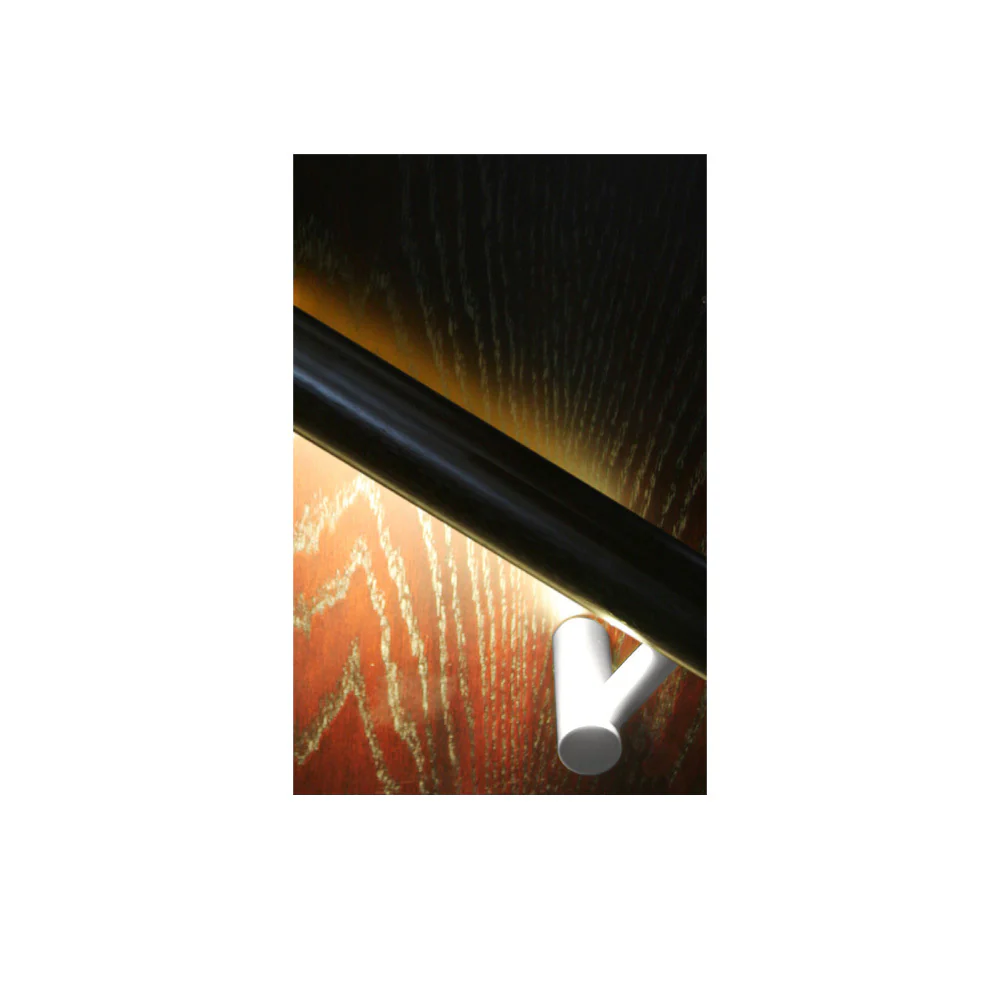 Halliday & Baillie 525 Stair Rail Bracket with Light Wiring Capability - Image 3