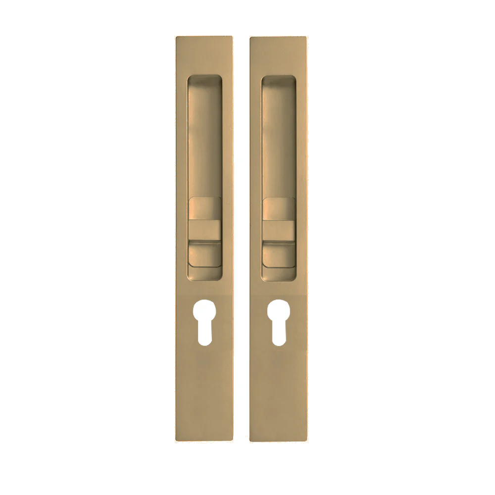 Halliday & Baillie 640 Narrow Sliding Door Lock Key & Snib Both Sides 33mm - Image 7
