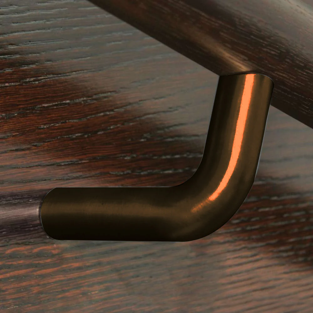 Halliday & Baillie Alluminum D Stair Rail Bracket HB595 - Available in Various Finishes - Image 6