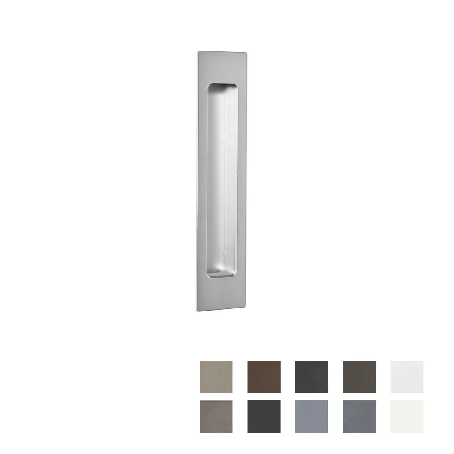 Halliday & Baillie Offset Flush Pull 170mm - Available in Various Finishes
