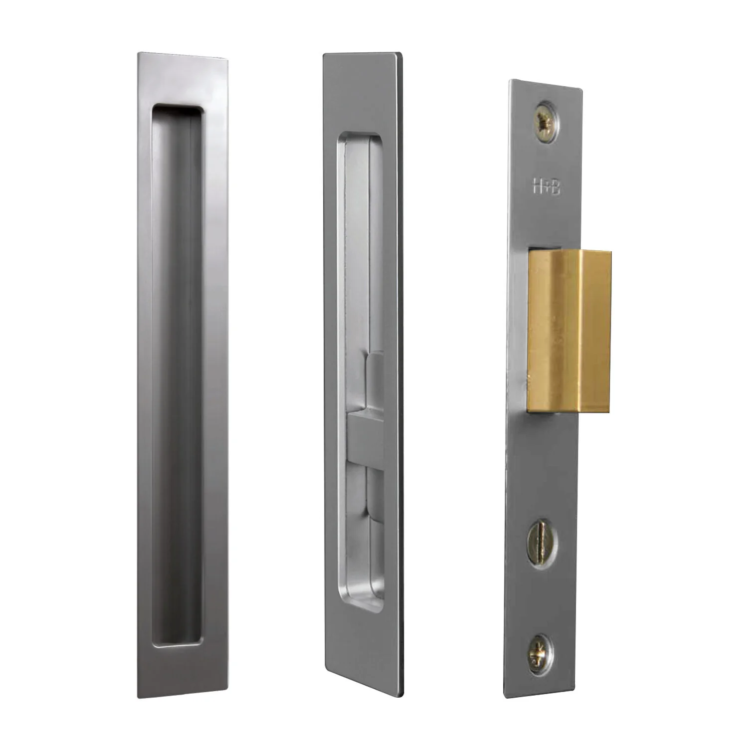 Halliday & Baillie Pivot Door Privacy Set Flush Pull - Available in Left and Right Hand - Image 6