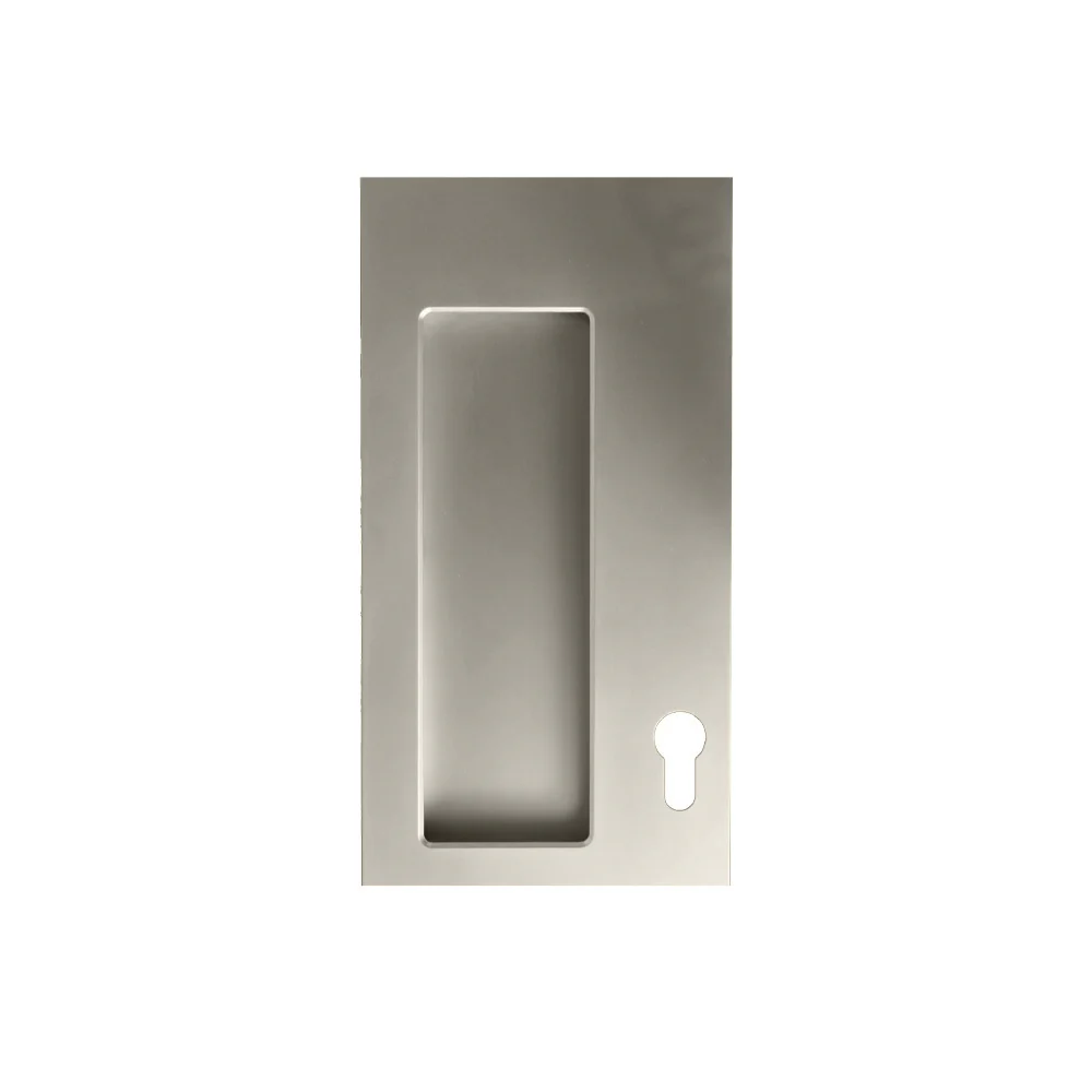Halliday & Baillie Rectangle Offset Flush Pull with Keyhole 250mm - Available in Various Finishes - Image 10