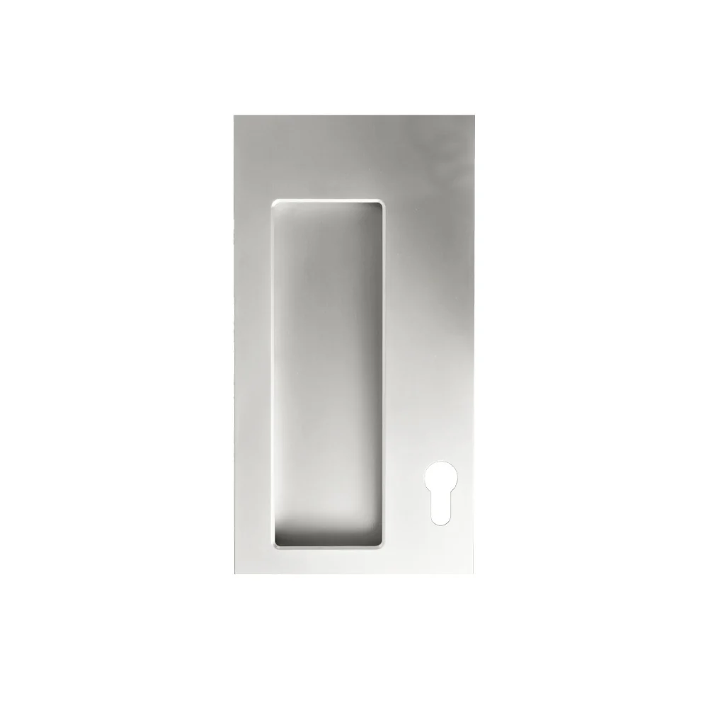 Halliday & Baillie Rectangle Offset Flush Pull with Keyhole 250mm - Available in Various Finishes - Image 13
