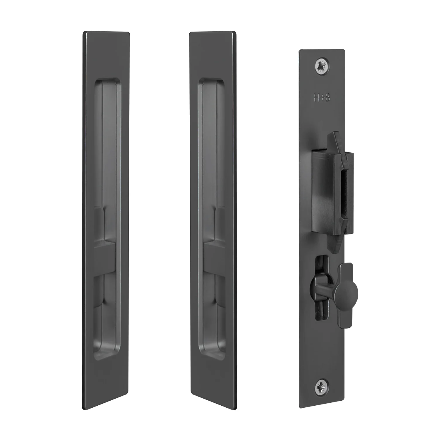 Halliday & Baillie Sliding Door Set Flush Pull Snib Both Sides 1484 - Available in Various Finishes - Image 13