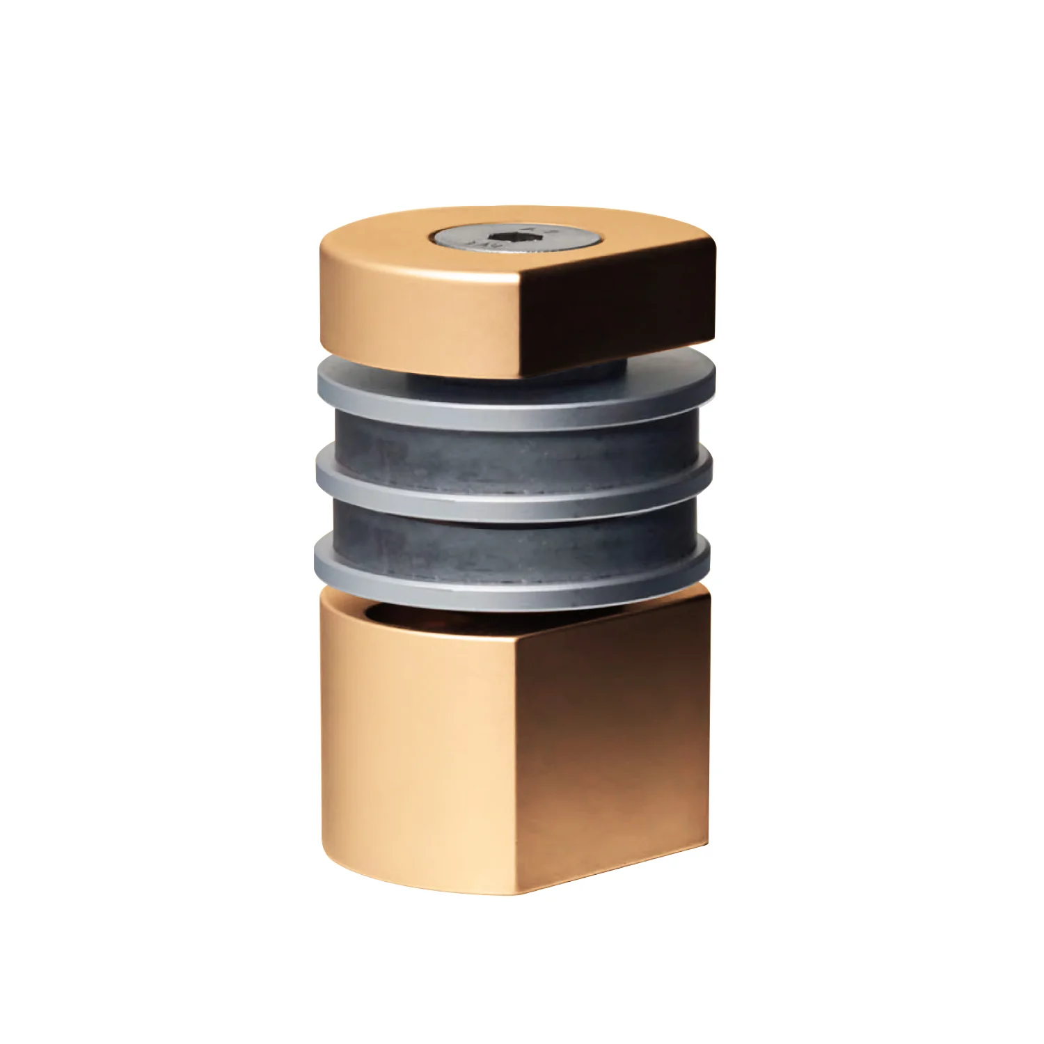 Halliday & Baillie Round Floor Mounted Double Magnetic Door Stop HB710L - Image 7