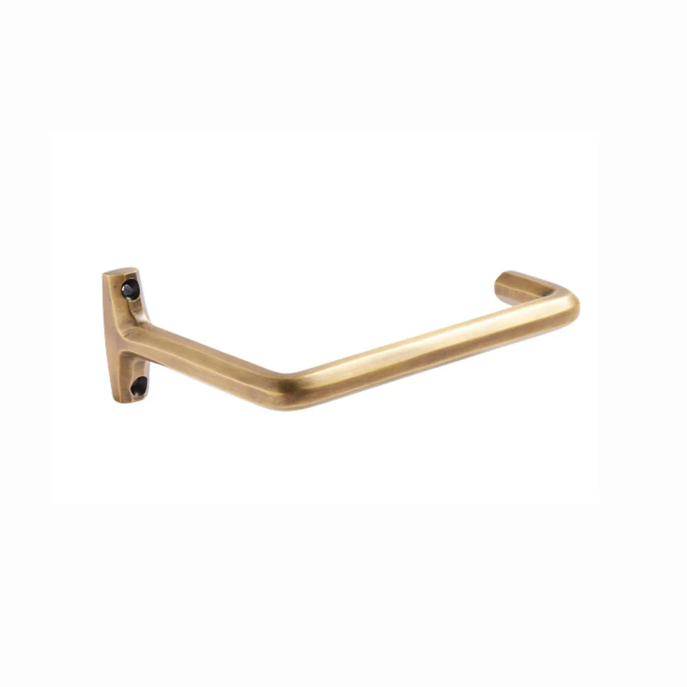 Hepburn Henley Toilet Tissue Roll Holder 150mm Available in Acid Washed Brass and Scorched Black - Image 4