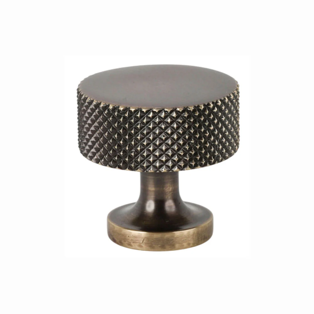 Hepburn New Yorker Cabinet Cupboard Knob 30mm - Available in Burnished Brass and Oil Rubbed Bronze - Image 5