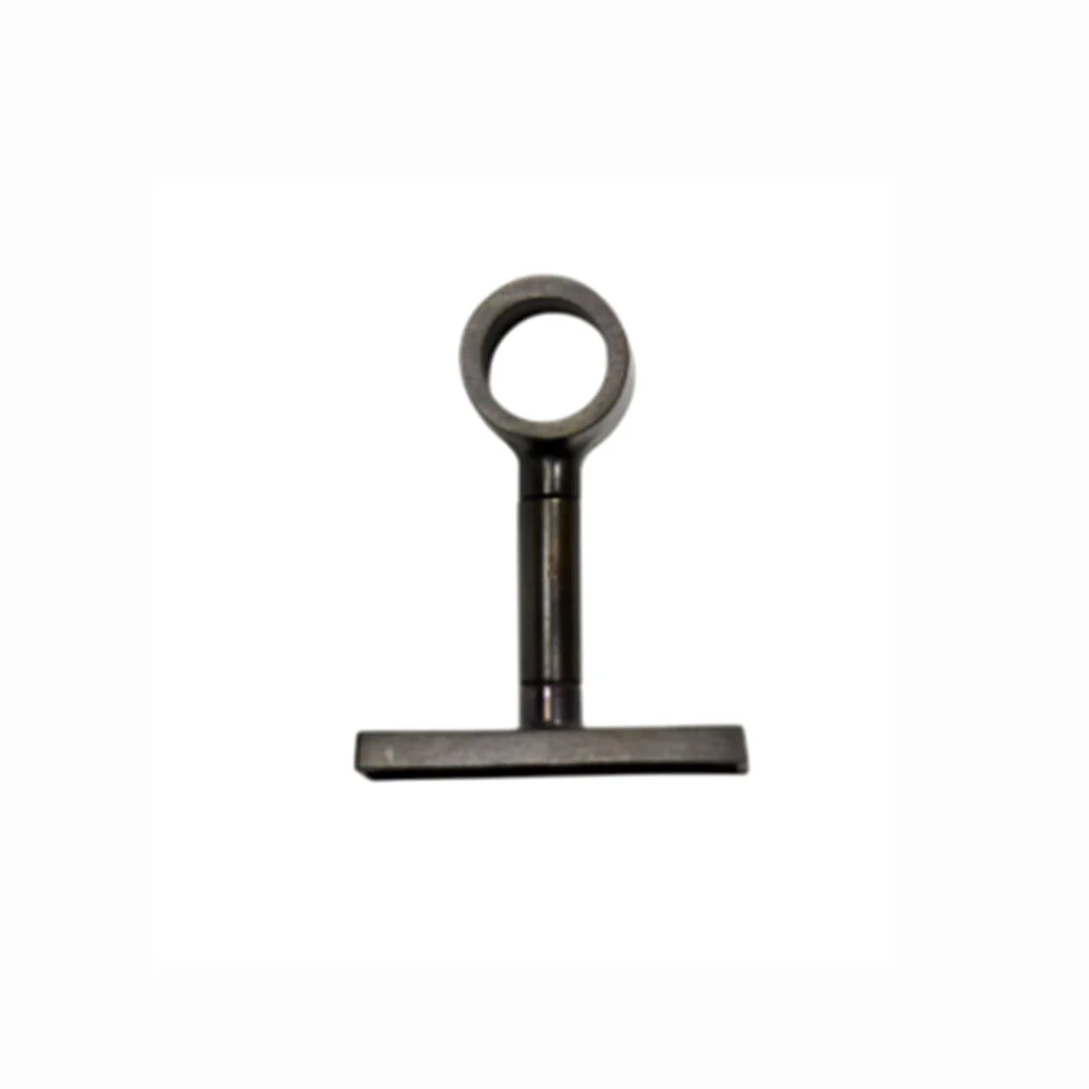 Hepburn Utility Hanging Rail Middle Bracket 80mm - Available in Acid Washed Brass and Antique Bronze - Image 3