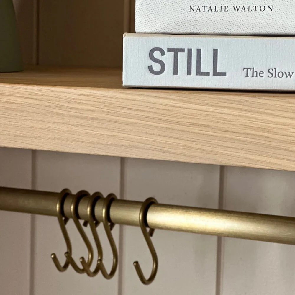 Hepburn Utility Rail Hook 65mm - Available in Various Finishes - Image 3