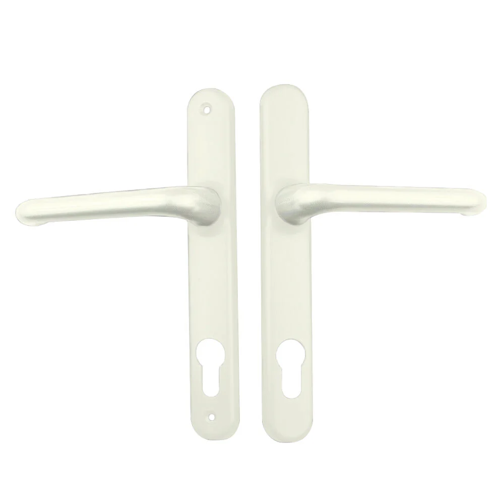 Interlock Door Lock Pack with Mortice Lock Verona Lever White with Euro Cylinder - Image 2