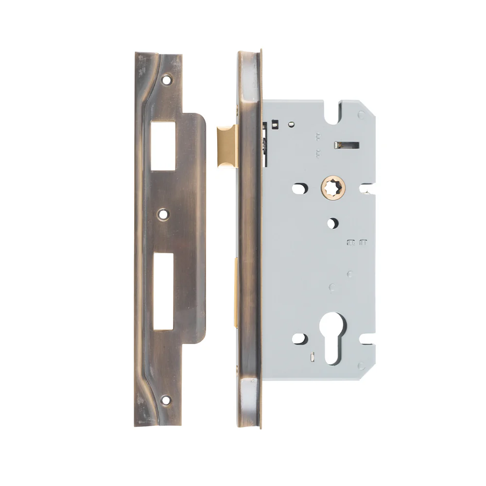 Iver 85mm Rebated Euro Mortice Lock - Available in Various Finishes and Sizes - Image 5