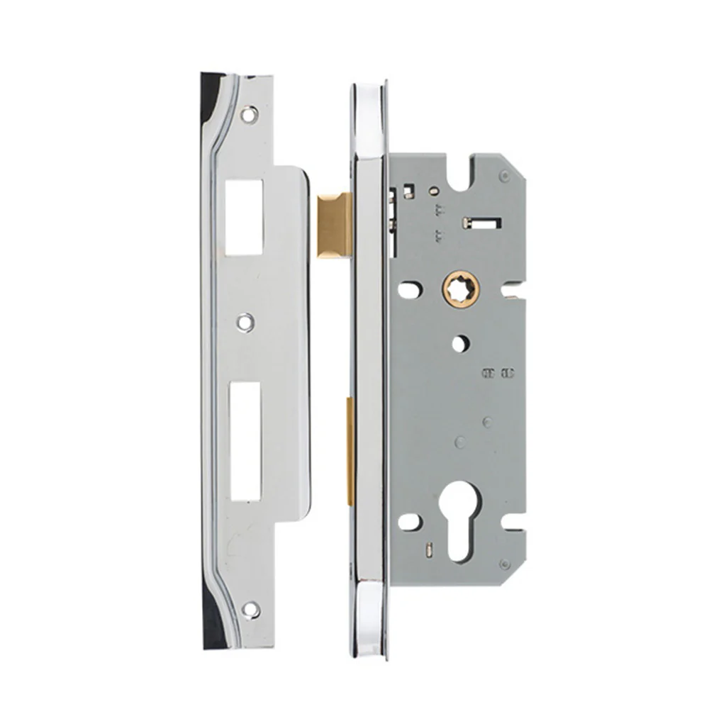 Iver 85mm Rebated Euro Mortice Lock - Available in Various Finishes and Sizes - Image 6
