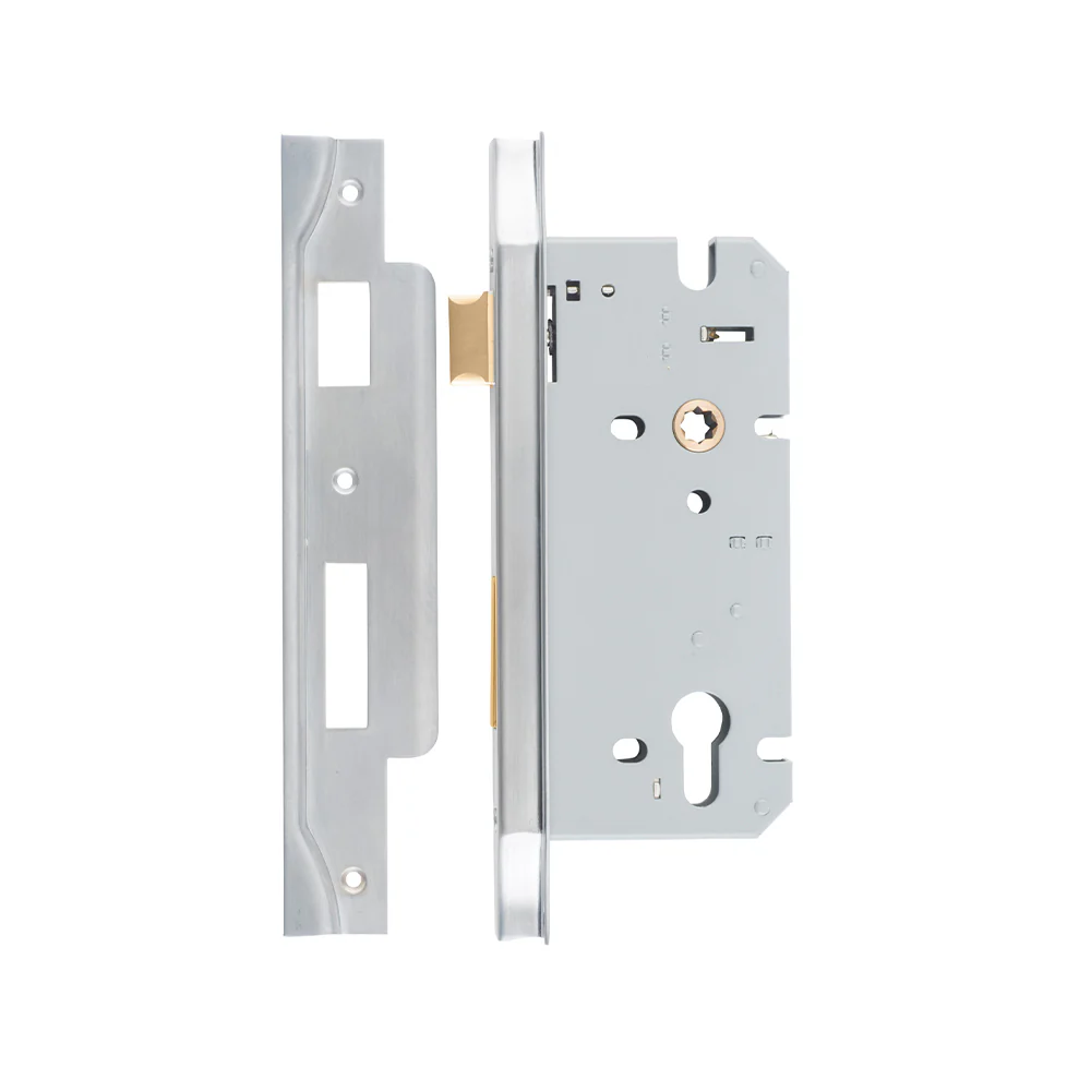 Iver 85mm Rebated Euro Mortice Lock - Available in Various Finishes and Sizes - Image 9