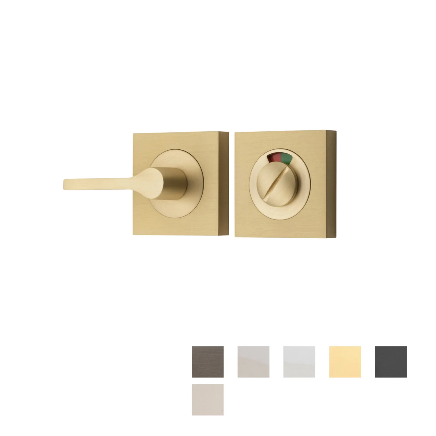 Iver Accessibility Square Privacy Turn w/ Indicator - Available in Various Finishes