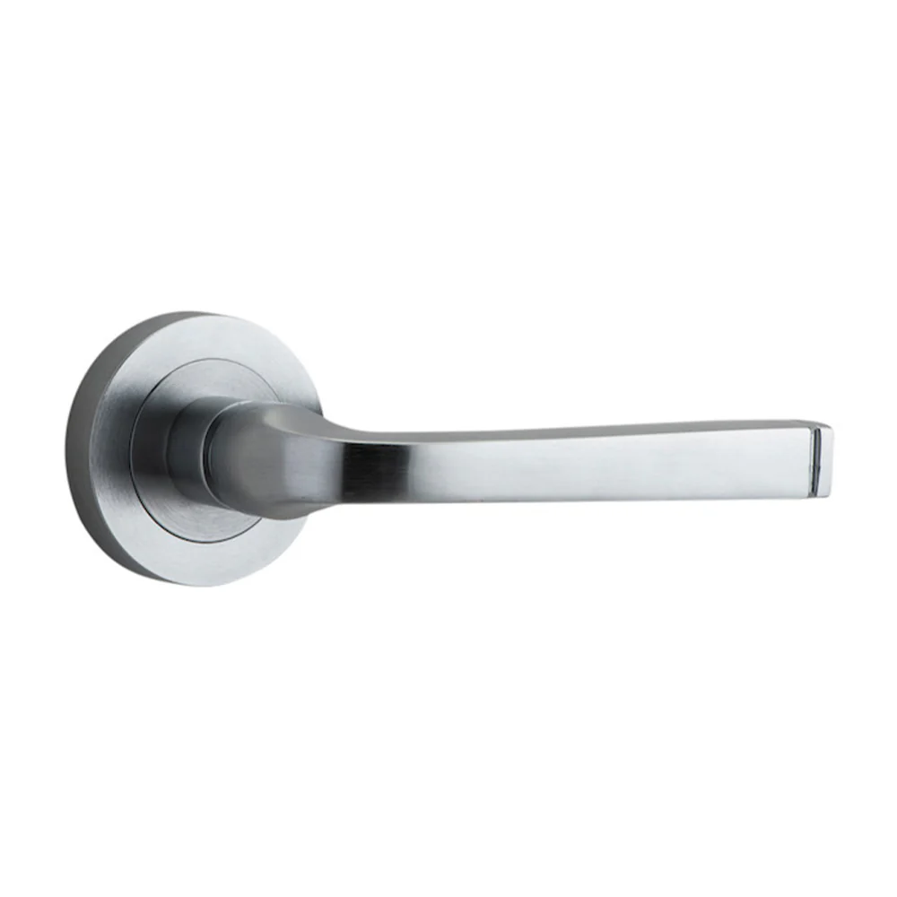 Iver Annecy Door Lever Handle on Round Rose - Image 7