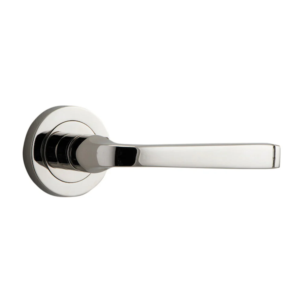 Iver Annecy Door Lever Handle on Round Rose - Image 9