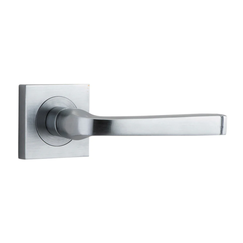 Iver Annecy Door Lever Handle on Square Rose - Image 8