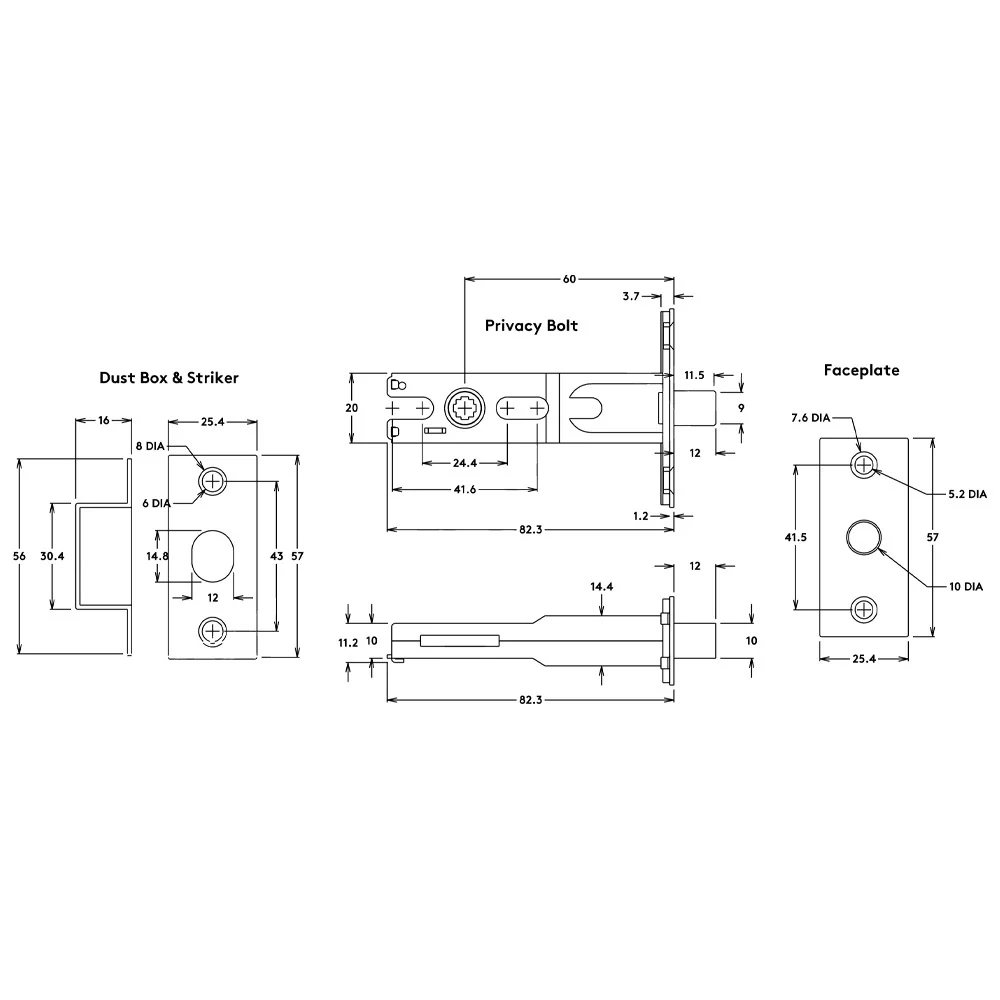 Iver Annecy Door Lever on Oval Backplate Privacy Kit with Turn - Available in Various Finishes - Image 4