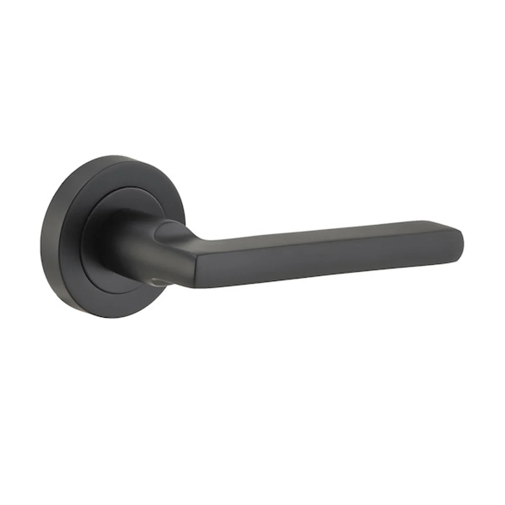 Iver Baltimore Door Lever Handle on Round Rose - Image 7