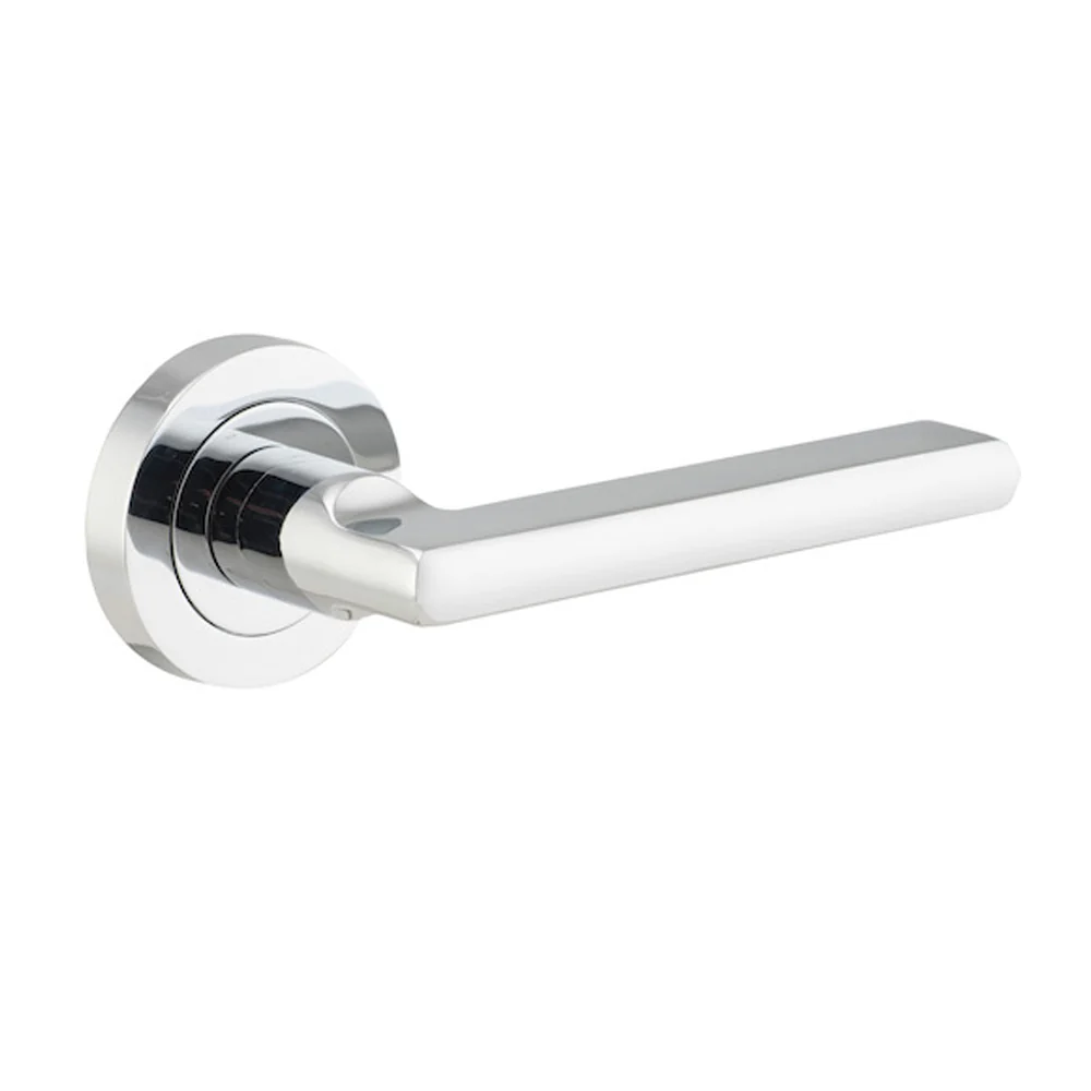 Iver Baltimore Door Lever Handle on Round Rose - Image 8