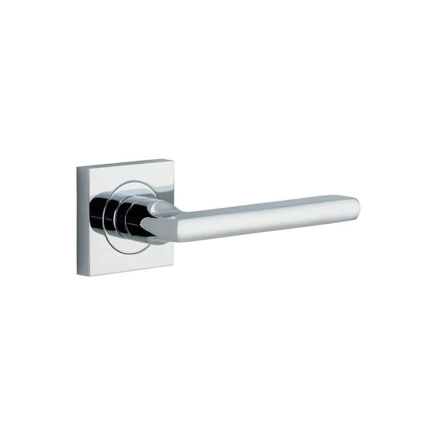 Iver Baltimore Door Lever Handle on Square Rose - Image 5