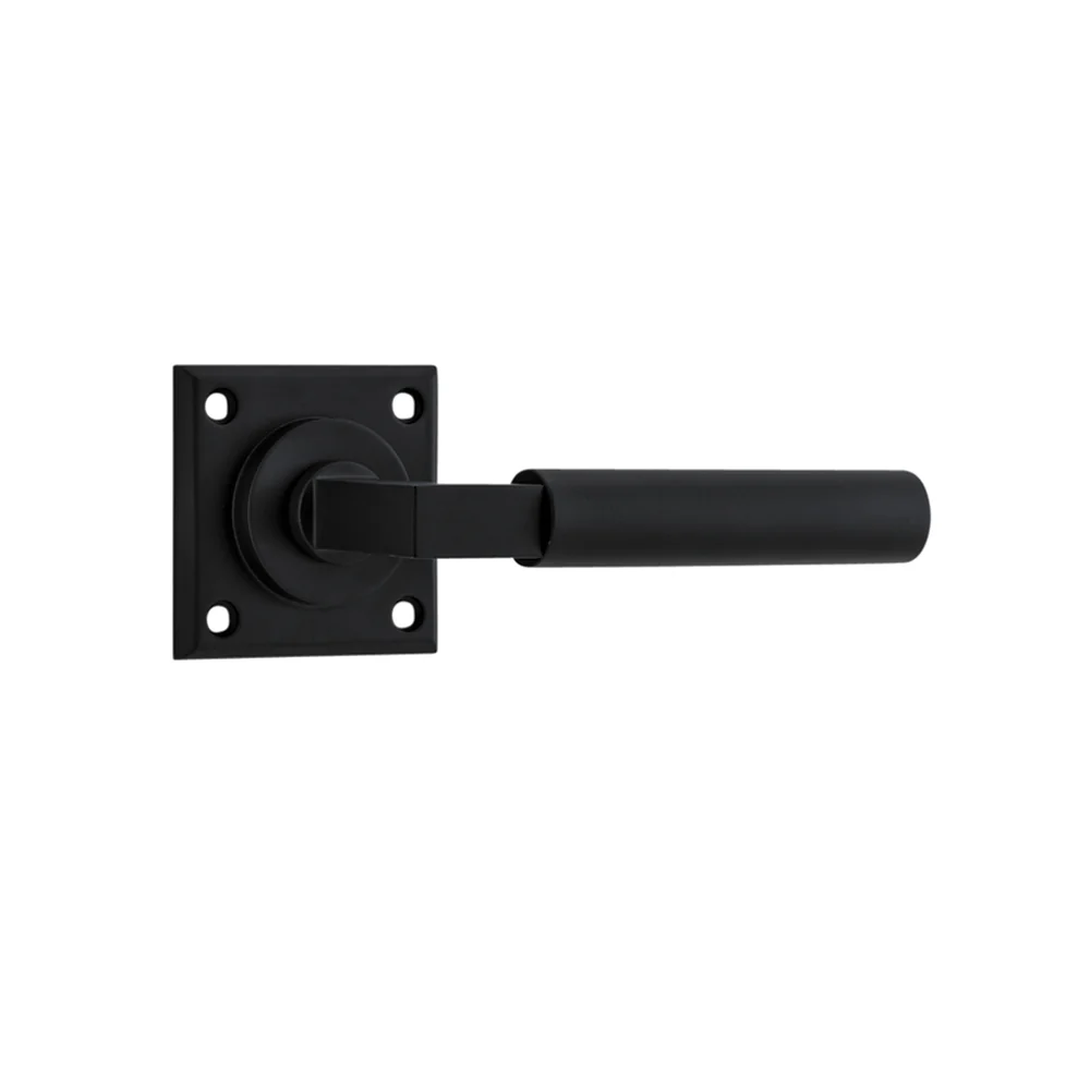 Iver Berlin Door Lever Handle on Chamfered Square Rose - Image 7