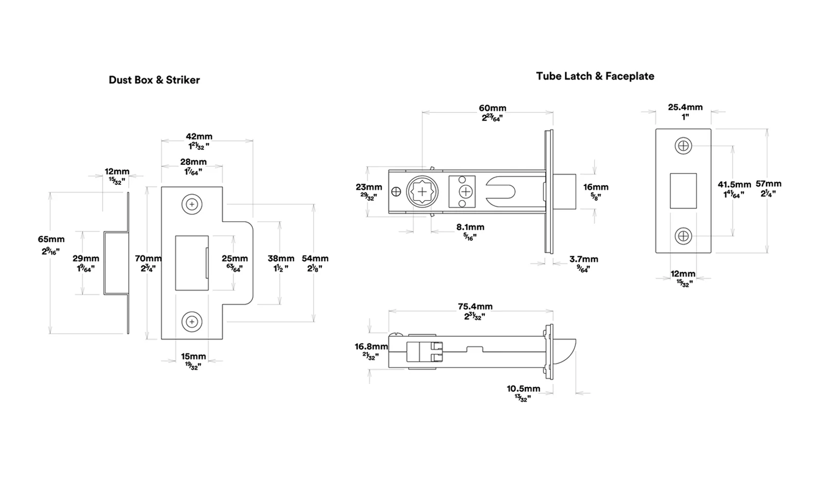 Iver Brunswick Door Lever Handle on Chamfered Backplate Privacy Kit - Available in Various Finishes - Image 5