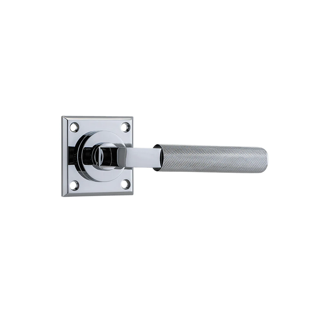 Iver Brunswick Door Lever Handle on Chamfered Square Rose - Image 3
