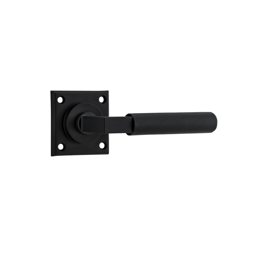 Iver Brunswick Door Lever Handle on Chamfered Square Rose - Image 5