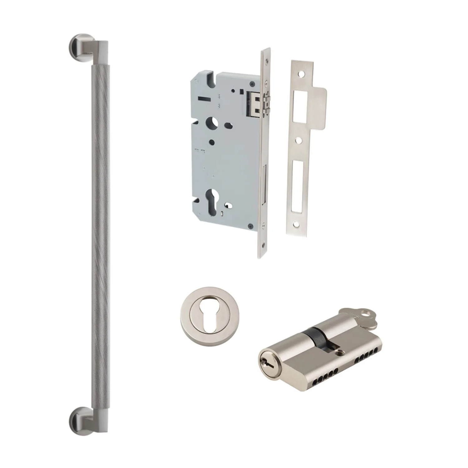 Iver Brunswick Door Pull Handle Entrance Kit Key/Key 450mm - Available in Various Finishes - Image 11