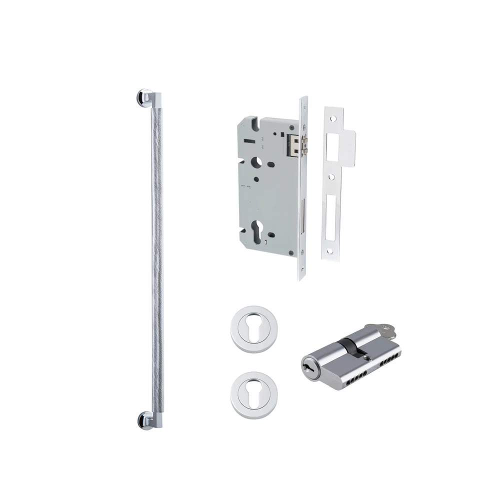 Iver Brunswick Door Pull Handle Entrance Kit Key/Key 600mm - Available in Various Finishes - Image 10