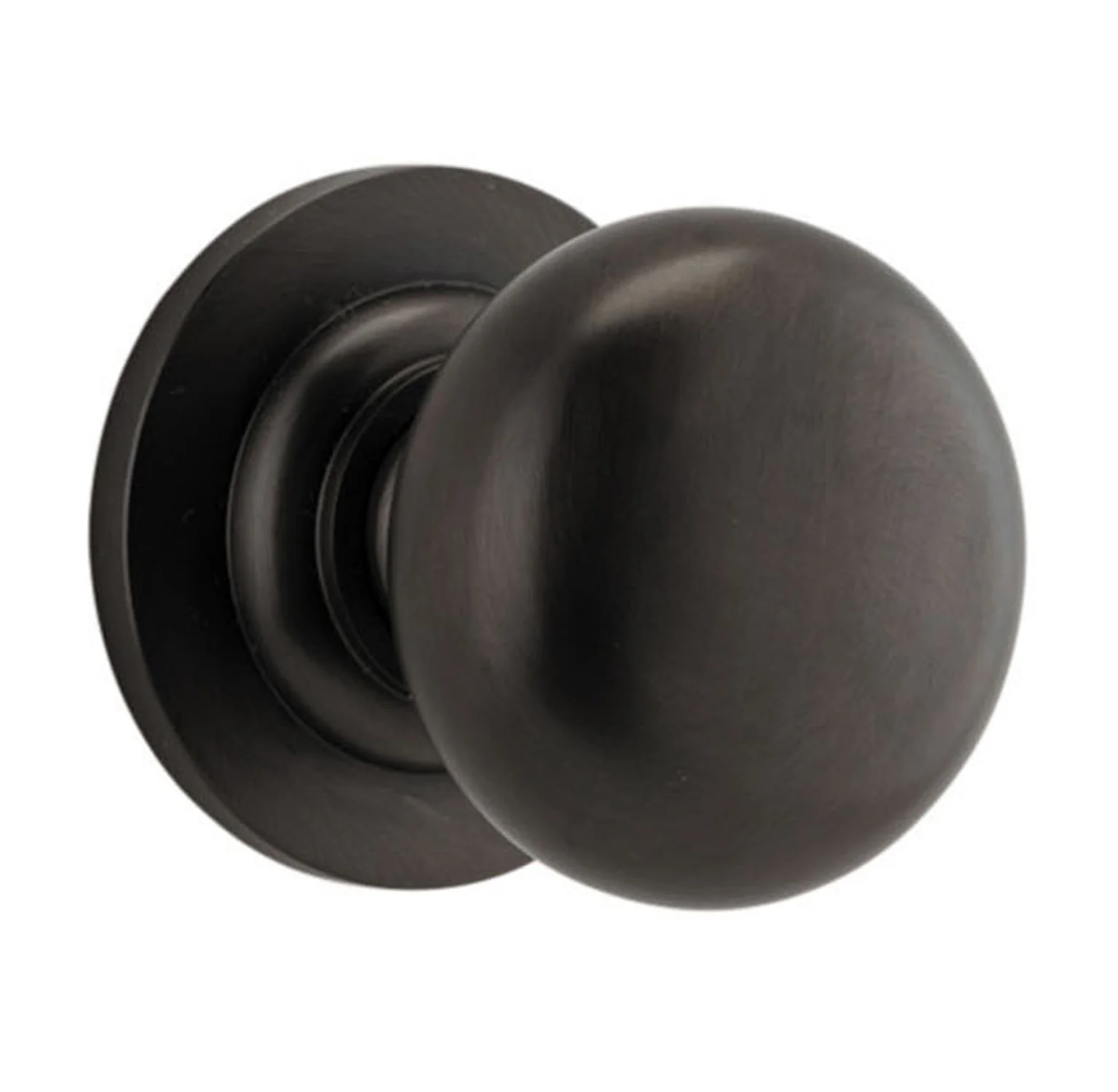 Iver Cambridge Door Knob on Round Rose - Image 4