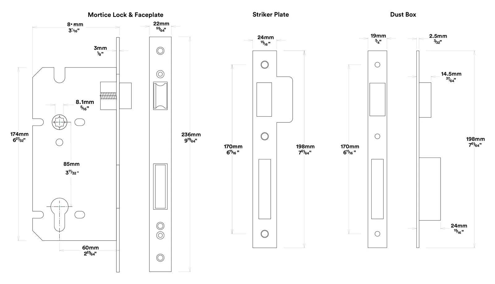 Iver Cambridge Door Knob on Round Rose Entrance Kit Key/Key - Available in Various Finishes - Image 3