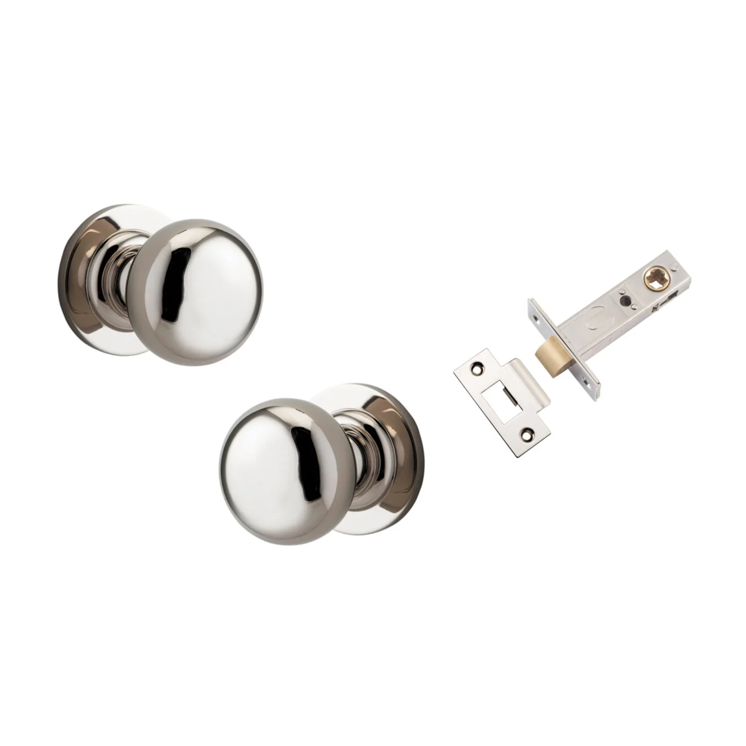 Iver Cambridge Door Knob on Round Rose Passage Kit - Available in Various Finishes - Image 10