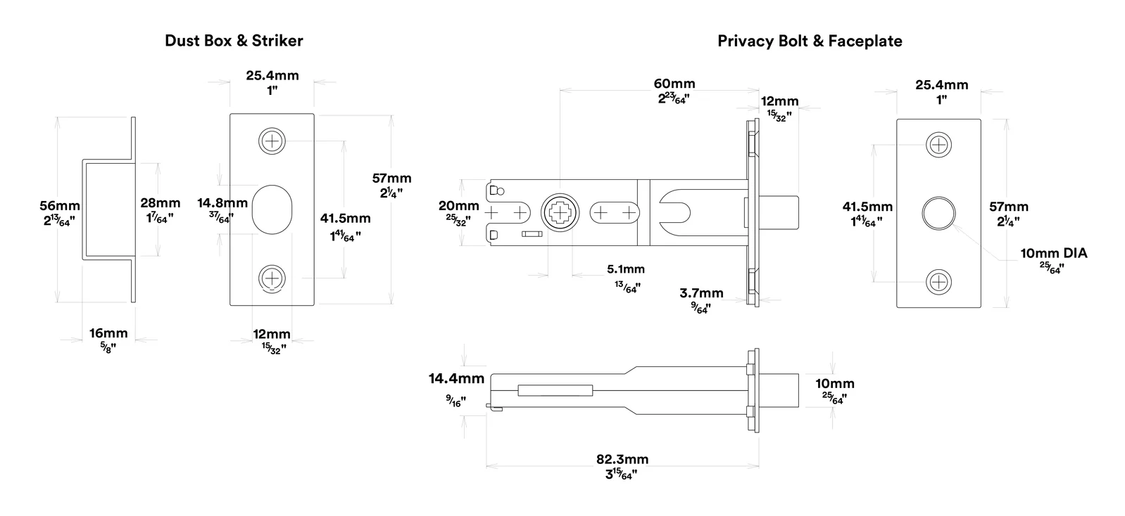 Iver Cambridge Door Knob on Round Rose Privacy Kit - Available in Various Finishes - Image 5