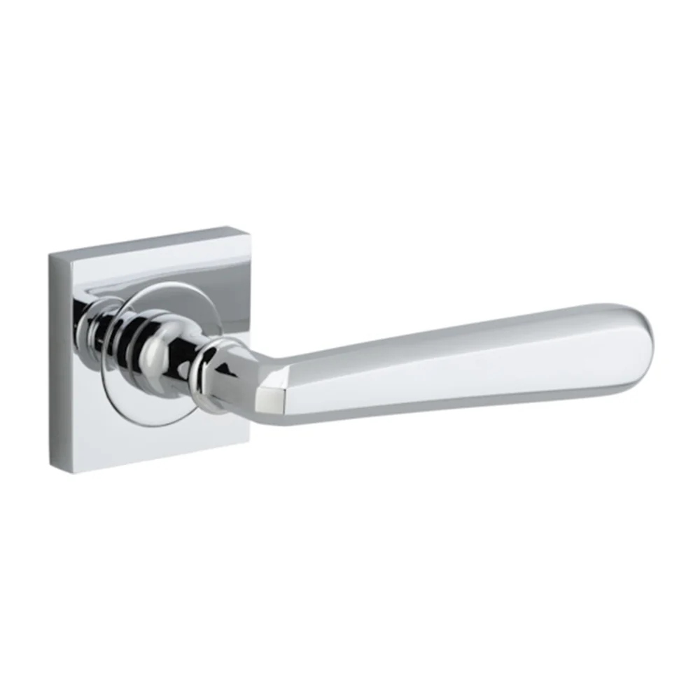 Iver Copenhagen Door Lever Handle on Square Rose - Image 6