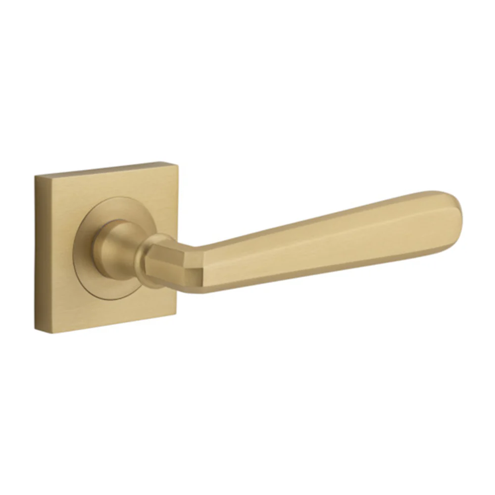 Iver Copenhagen Door Lever Handle on Square Rose - Image 8