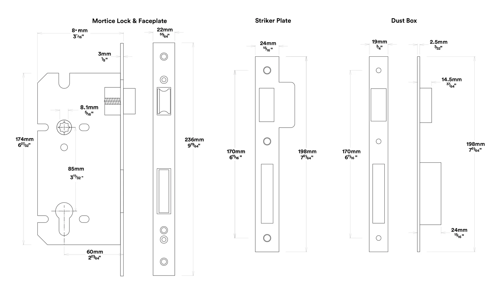 Iver Copenhagen Door Lever on Square Rose Entrance Kit Key/Key - Available in Various Finishes - Image 6