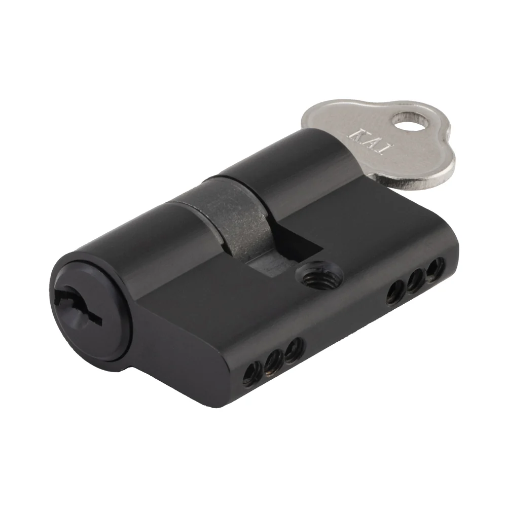 Iver Euro Cylinder Door Lock Key/Key 3 Pin 45mm - Available in Various Finishes - Image 3