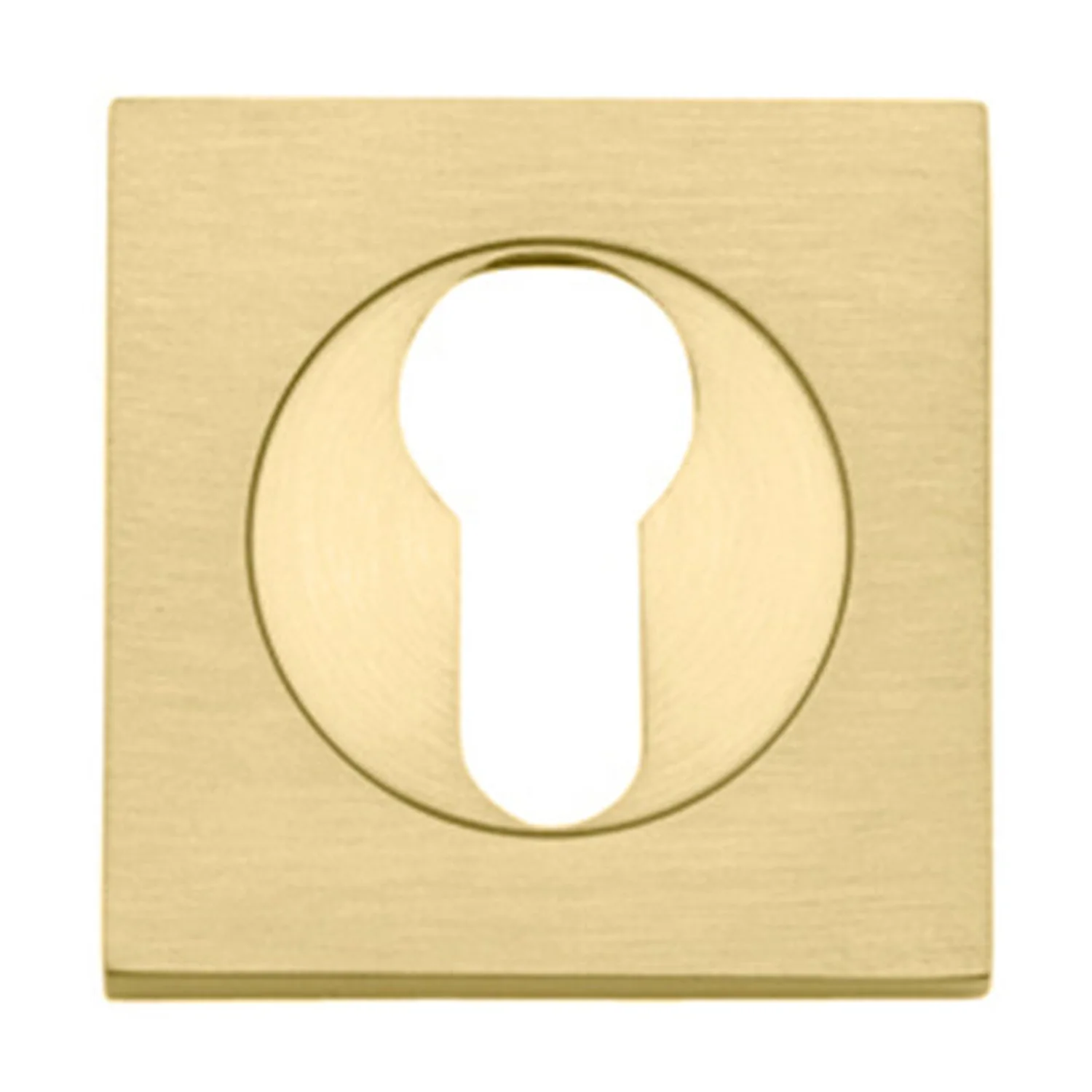 Iver Euro Escutcheon Square Concealed Fix Pair - Available In Various Finishes - Image 11