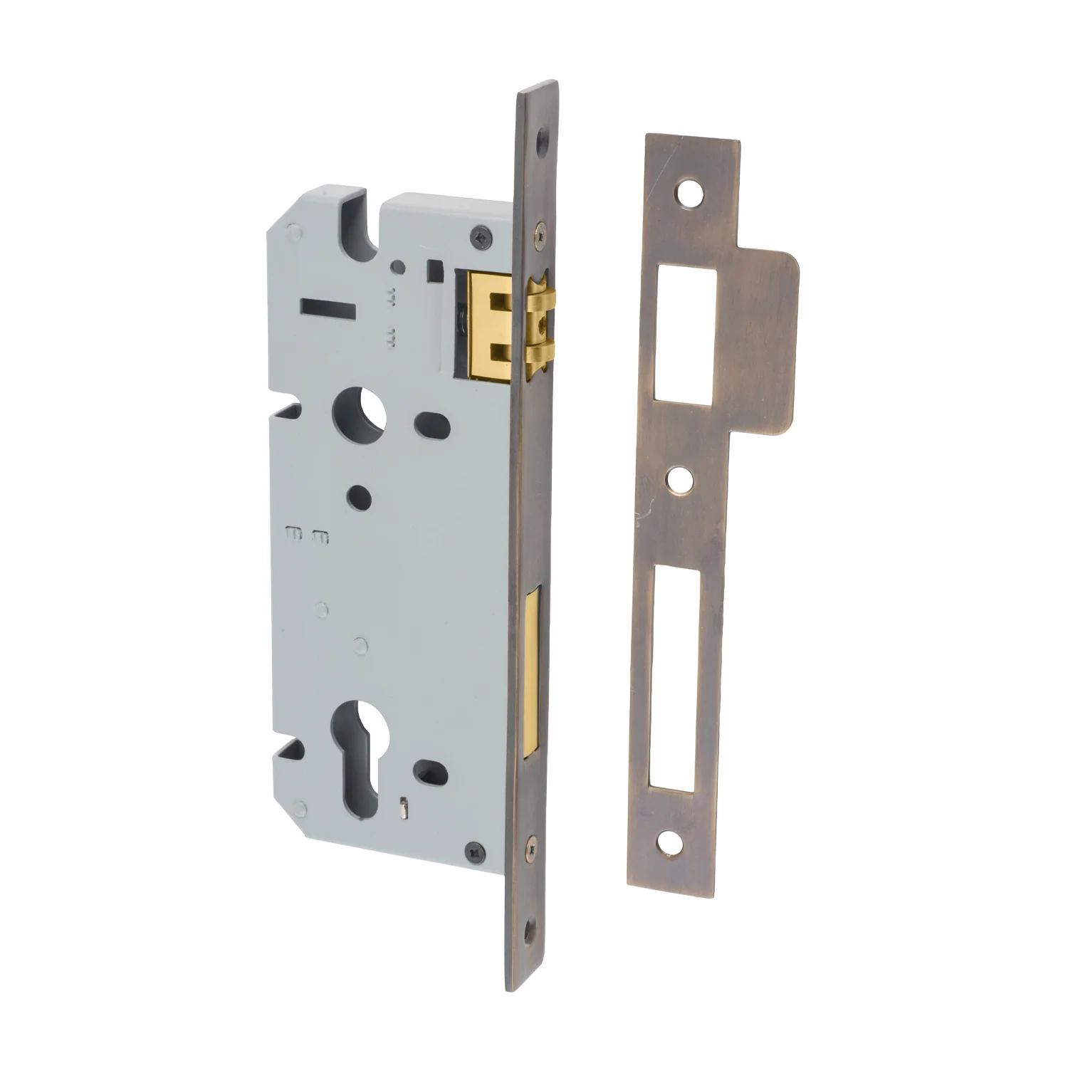 Iver Euro Roller Mortice Lock - Available In Various Finishes and Sizes - Image 5