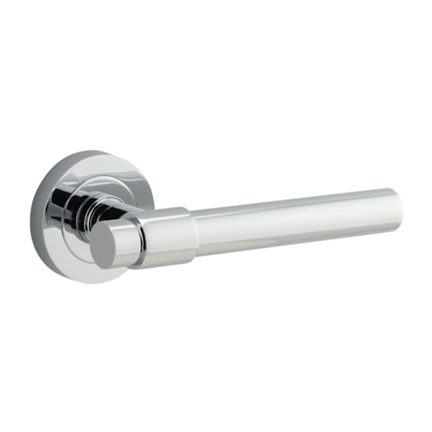 Iver Helsinki Door Lever Handle on Round Rose - Image 6