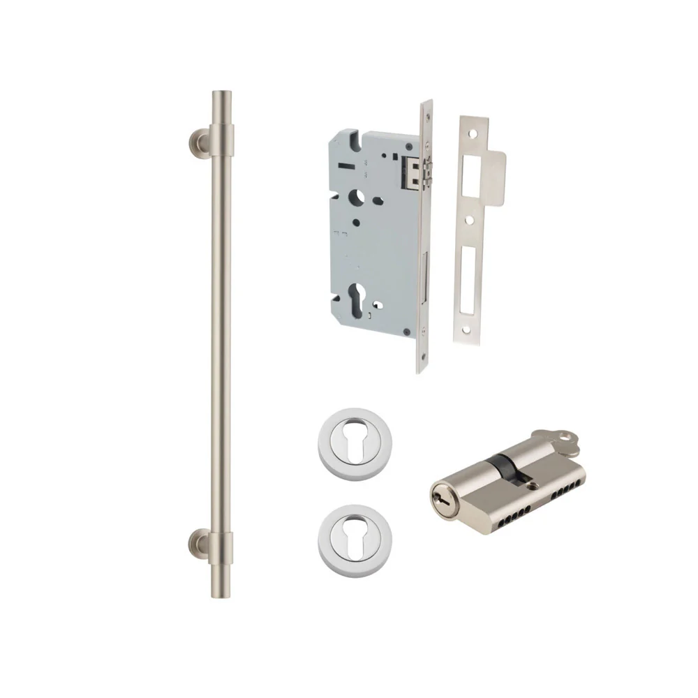 Iver Helsinki Door Pull Handle Entrance Kit Key/Key 450mm - Available in Various Finishes - Image 11