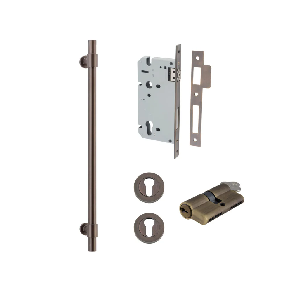 Iver Helsinki Door Pull Handle Entrance Kit Key/Key 450mm - Available in Various Finishes - Image 12