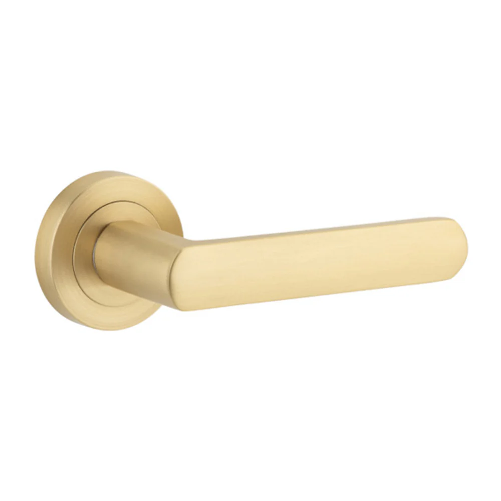 Iver Osaka Door Lever Handle on Round Rose - Image 10